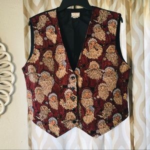 Women’s Santa Christmas Vest Size Large